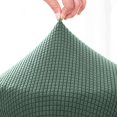 thumbnail image 5 of Housse de Chaise Élastique Extensible Polyester Rond Lavable Coussin de Tabouret pour la Maison, 5 of 5