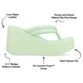 thumbnail image 3 of Journee Collection Womens Shareene Tru Comfort Foam Slip On Platform Wedge Sandals, 3 of 6