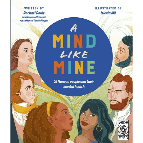A Mind Like Mine: 21 Famous People and Their Mental Health, (Hardcover)