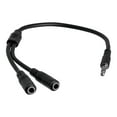 thumbnail image 2 of StarTech Headset Adapter for Headsets w/ Separate Headphone/Microphone Plugs, 2 of 11