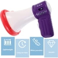 thumbnail image 3 of Funny Musical Handheld Voice Changer Megaphone, White Portable Sound Amplifier Toy, Interactive Party and Play Toy for Kids, Creative Vocal Fun and Entertainment Gadget, 3 of 4
