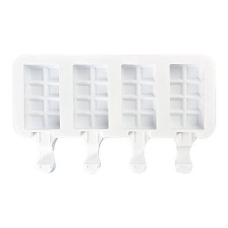 

BESTHUA Summer Ice Cream Mould Heart Shape Silicone Ice Lolly Maker Mould