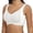 White, variant on Jelly Bras for Women Plus Size Full Coverage T-Shirt Bra Supportive Bralette Casual Summer Bra for Sister Fashion Clothing