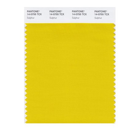 PANTONE SMART 14-0755X Color Swatch Card, Sulphur