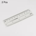 thumbnail image 3 of Flexible Ruler 4 Inch 0.5mm Scale PET Plastic Covered Film Straight Ruler, 2 Pieces, 3 of 6