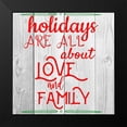 thumbnail image 2 of Matic, Jelena 20x20 Black Modern Framed Museum Art Print Titled - Love And Family, 2 of 5