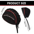 thumbnail image 3 of 3 Pieces Chef's Hat Black Chef's Hat Adjustable Beanie Cap Kitchen Service And Other Work Women's Kitchen Jacket Chef's Hat, 3 of 5
