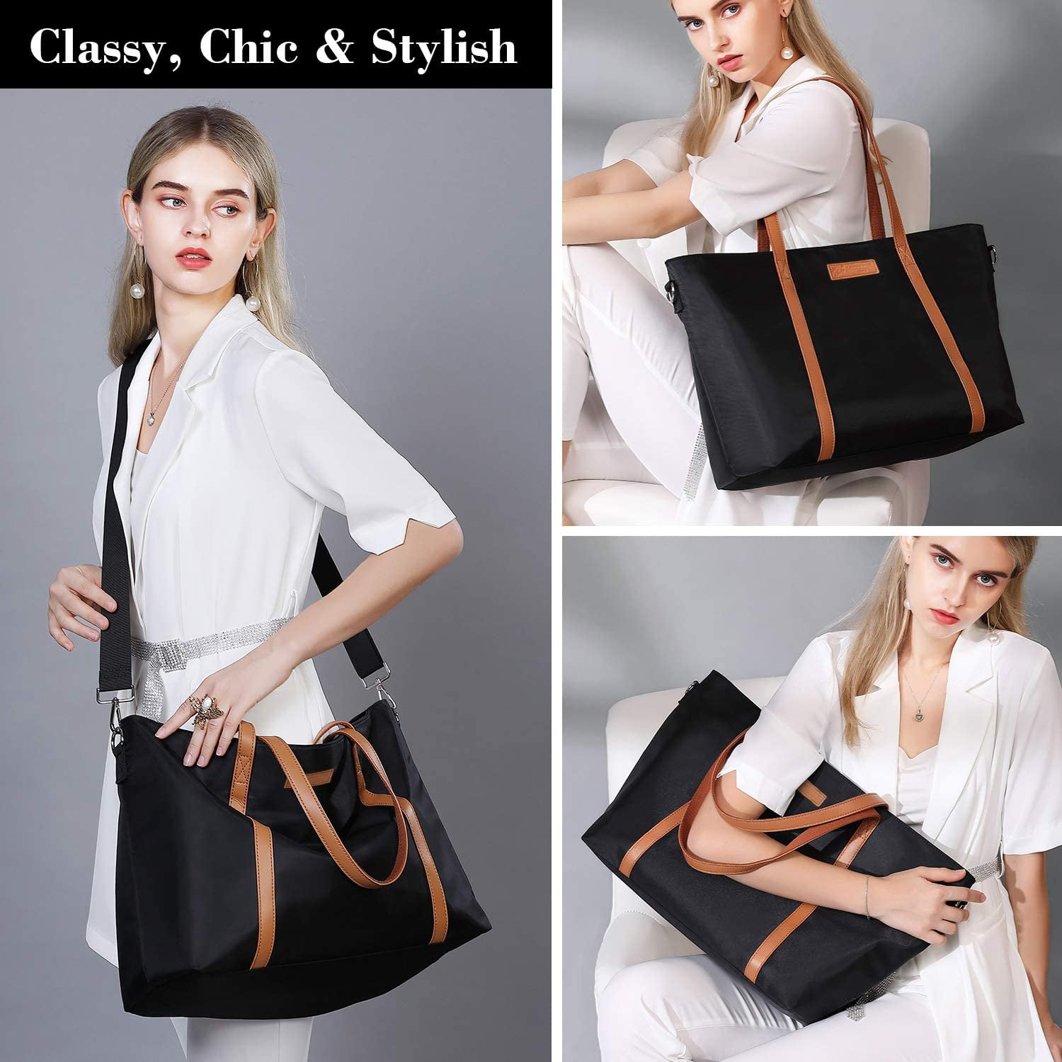 Women's work laptop tote bag hotsell