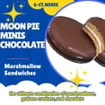 thumbnail image 3 of (18) MoonPie Minis Variety Pack - Chocolate, Vanilla, Banana Classic Marshmallow Pies Sandwiches Home Travel Pantry Snacks Party Gourmet Treats Bag Basket Fillers & CUSTOM Storage Carrier, 3 of 8