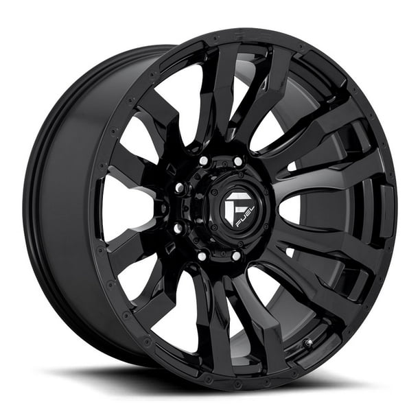 Fuel blitz 20x9 5x150 20et 110.10mm gloss black wheel