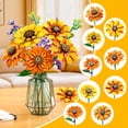 thumbnail image 2 of Set de construcción CUBIMANA, ramo de flores y girasoles con luces 1011P, 2 of 9