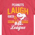 thumbnail image 3 of Peanuts - Peanuts Laugh League - Toddler & Youth Short Sleeve Graphic T-Shirt, 3 of 6