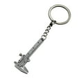 thumbnail image 2 of Naierhg Mini Measuring Gauging Tool Pendant Key Ring Caliper Slide Ruler Keychain, 2 of 8