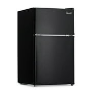 Newair 3.1 Cu. Ft. Compact Mini Refrigerator with Freezer in Black - NRF031BK00