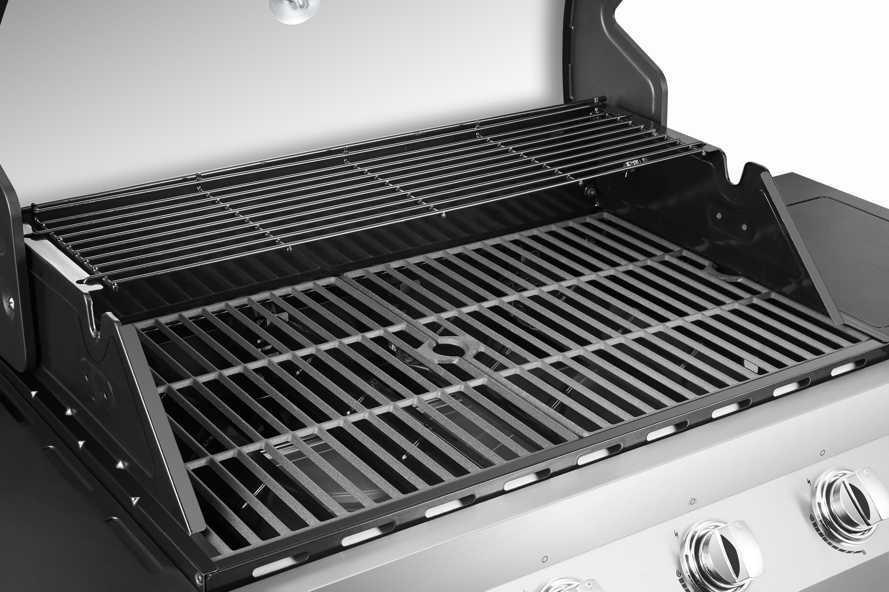 Dyna-Glo 4 Burner Silver and Black Propane Gas Grill - image 5 of 15