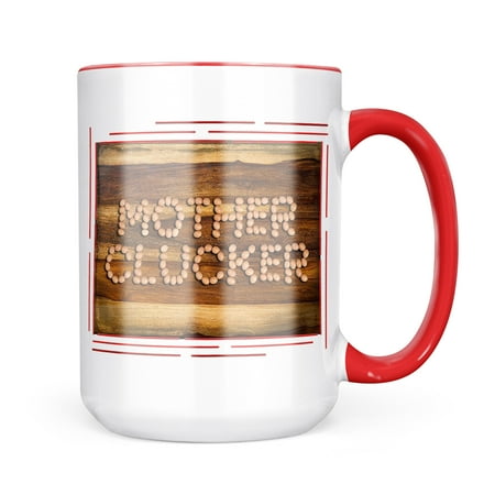 

Neonblond Mother Clucker Brown Eggs Mug gift for Coffee Tea lovers