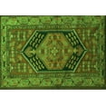 thumbnail image 1 of Ahgly Company Indoor Rectangle Persian Green Traditional Area Rugs, 2' x 3', 1 of 1