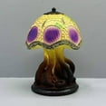 thumbnail image 4 of Hxlamzoo Vintage Resin Mushroom Table Lamp - 5.91in Colorful Night Light for Bedroom, Party & Home Decor, 4 of 5