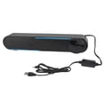 thumbnail image 1 of Wired Soundbar Speaker Touch Control HiFi Surround Sound Avoid Magnetic USB 2.0 Wired Desktop Soundbar with LED Lights, 1 of 5