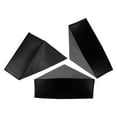 thumbnail image 1 of 4Pack Corner Protectors 40x110mm Plastic Right Angle Corner Guards Cushion, Black, 1 of 6
