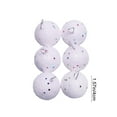 thumbnail image 3 of HomeKingdee Christmas Ornaments Balls, Glitter Snowball Ornaments for Christmas Tree, Plastic Hanging Christmas Tree Balls for Xmas Wedding Party Decorations, 3 of 6
