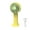 Yellow, variant on Blue Mini Turbo Fan Usb Charging High Airflow Output Outdoor Activities