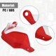 thumbnail image 5 of 1 Par Motocicleta Manillar Palanca Mano Guardia Protector Rojo Transparente, 5 of 7