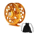 thumbnail image 1 of Fishing Wheel, Durable Hard Anodized CNC Hollow Designed Aluminium Alloy Fly Fishing Reel Cold Forged For Saltwater, 1 of 8