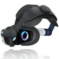 thumbnail image 1 of VR Accessories Enhanced Improve Comfortable VR Headband Head Strap Replacement Head Support BLACK, 1 of 5