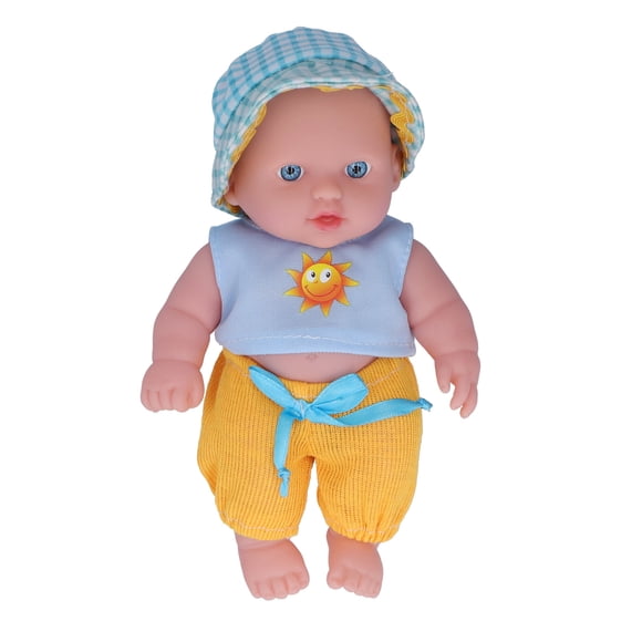 Muñeca De Bebé De Silicona Muñeca De Bebé Reborn De 8 Pulgadas Para Colecciones Para Decoraciones Del Hogar Para Regalos De Vacaciones/cumpleaños ANGGREK Juguetes