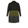 thumbnail image 2 of Avenue Women's Plus Size Cora Colour Block Design Soft Cardigan, 2 of 5
