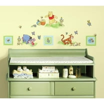 Roommates Winnie the Pooh 41 Big Wall Decals Room Decor Tigger Eeyore Multi Color Stickers RMK1630SCS