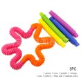 thumbnail image 1 of Tubos De Rebote Tubos De Rebote Tubo corrugado de plástico Pop Tubes Fidget Toys Stress Relief Sensory Toys Random, 1 of 6