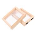 thumbnail image 3 of 2pcs Paper Making Molds Paper Making Mold Paper Making Screen Paper Frames For Screens For Paper Making Screen For Paper Making Frame For Paper Making Wooden Paper Making Screen, 3 of 9