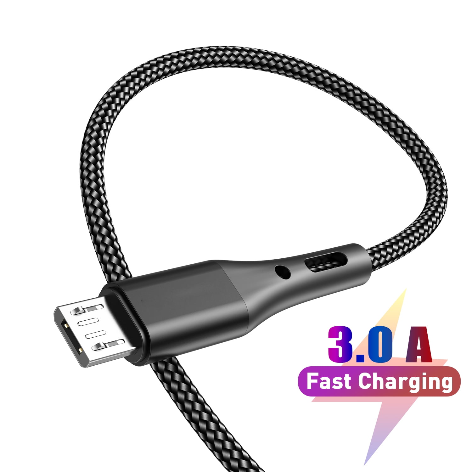 Fast Quick Charging MicroUSB Cable works with Samsung Samsung Galaxy Tab 3 7-inch is 5ft/1.5M allows fast charging Speeds!