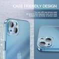 thumbnail image 4 of 3 Pack Camera Lens Protector Cover Compatible with iPhone 13 and 13 Mini, Bling Crystal Diamond Metal Glitter Camera Protective Decoration Accessories for Women (Colorful), 4 of 5