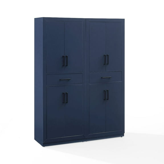 Crosley Furniture Isla 2-Piece Kitchen Storage Pantry Set- 2 Pantries