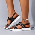 thumbnail image 6 of Beach Sandals for Women Walking Hiking Shoes Comfortable Summer Outdoor Athletic Camping Sport Roman Sandal, 6 of 9