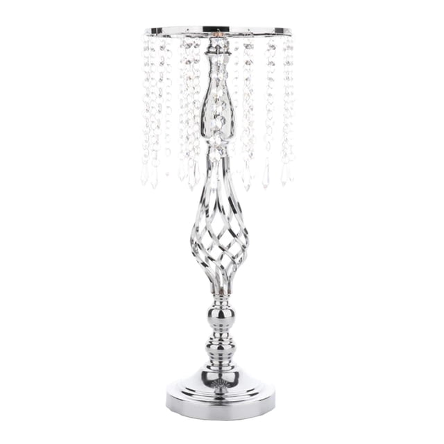 Candelabro de cristal Zulema Candelero de cristal 70cm