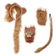thumbnail image 2 of Accesorios para cabeza de disfraz de peluche incluidos Sombrero, guantes, accesorios de disfraces de para fiestas temáticas Hugo Disfraz de Halloween, 2 of 9