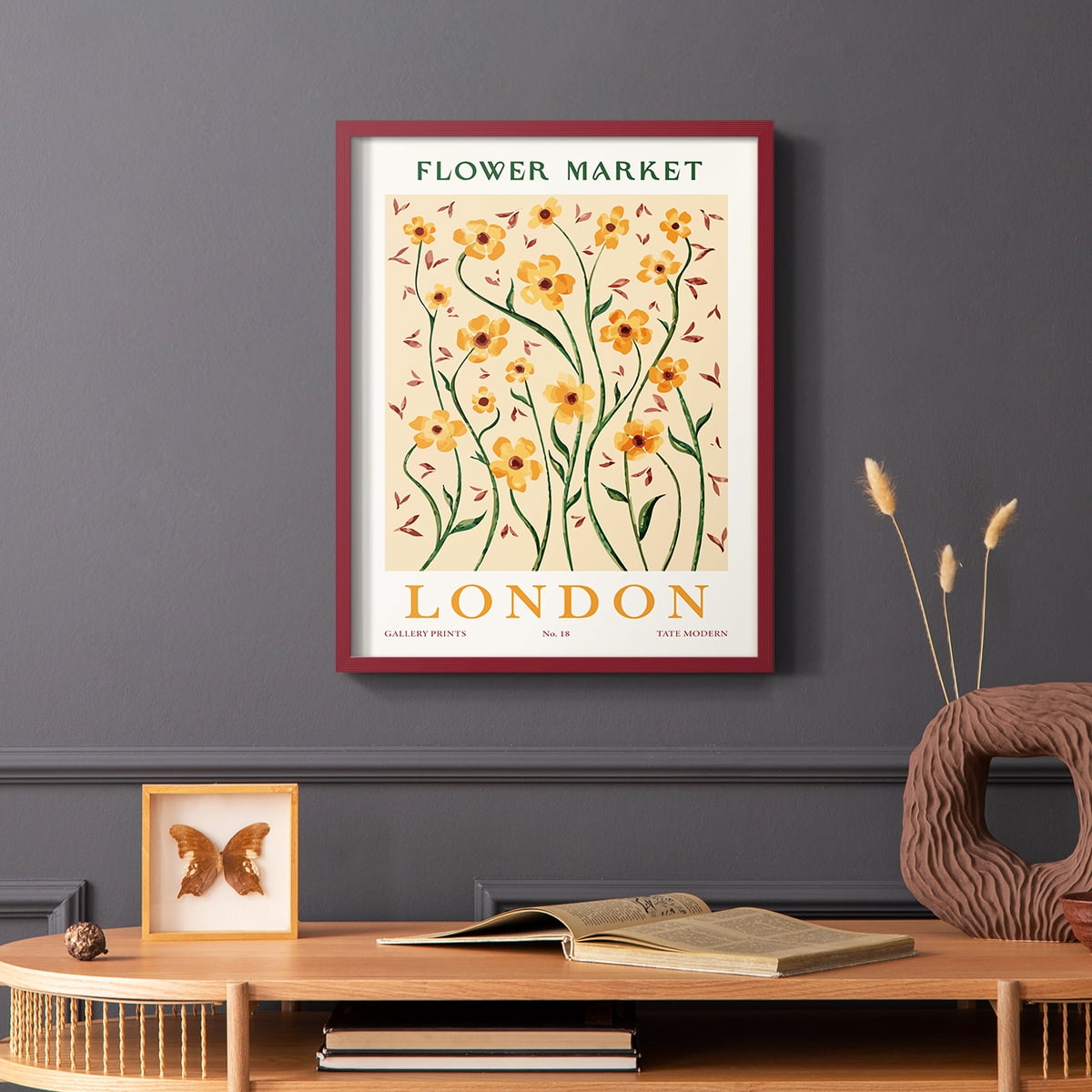 Matisse IV Framed Print - Solid Wood