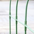 thumbnail image 4 of Cateissary Invernadero resistente verde de estructura metálica para jardín con marco duradero, kit completo, pequeño invernadero Jardín y Patio, 4 of 6