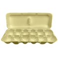 thumbnail image 4 of Yellow 12-Egg Blank Styrofoam Carton - BULK 125 Pack, 4 of 4