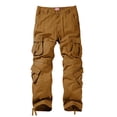 thumbnail image 3 of Pantalones Cargo Wild Match para Hombre Amarillo Barro Talla 32, 3 of 6