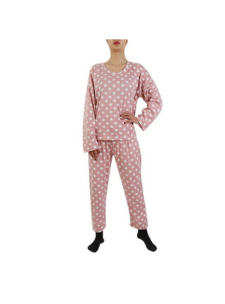 Qwzndzgr Winter Sleepwear Couple Cotton Pajama Sets Round Neck Male Pijama Pants Home Clothes Pyjamas Women Men Loungewear Sleeping, Adult Unisex