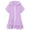 Purple, variant on Girls' Swim Cover Up Dress,Full Zip Hooded Absorbent Beach Robe with UPF 50+ Sun Protection,Quick-Dry Towel Material for Pool,Beach,Water Activities,Functional and Cute for Summer - Hot Pink