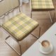 thumbnail image 5 of Cojín de lino, 1 pieza, cojines para silla de comedor, cojín para silla, desmontable y lavable, cojín para silla de casa u oficina, almohadilla de esponja gruesa, diseños de correa antideslizante, alm, 5 of 6