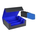 thumbnail image 4 of KLKCMS Card Deck Case 1800+ Card Holder for Game Cards TCG Baseball Cards With 8 Dividers, 4 of 9