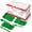Green, variant on PLASTICPRO Plastic Utensils Set Disposable Forks, Spoons and Knives Cutlery, Purple, 1000-Pack