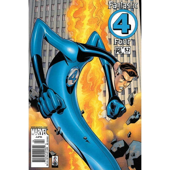Fantastic Four (Vol. 3) #52 (Newsstand) VF ; Marvel Comic Book